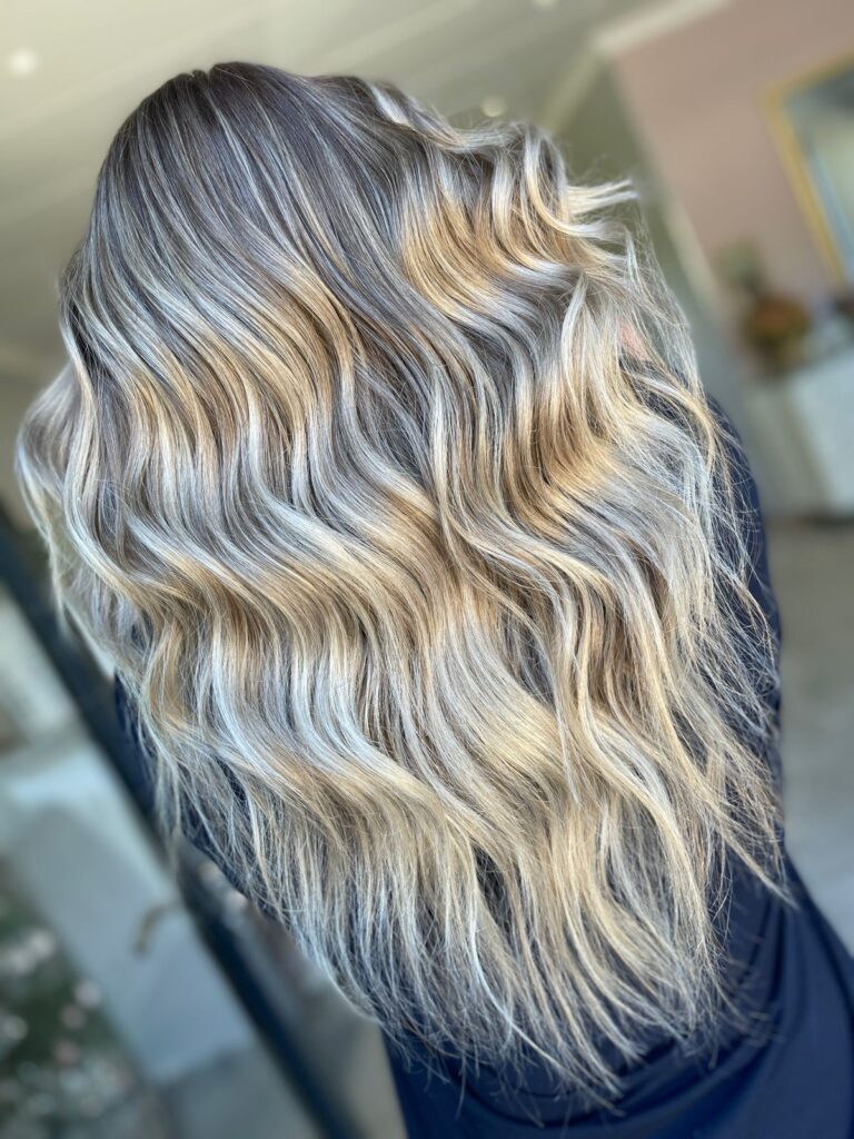 Blonde Balayage Look