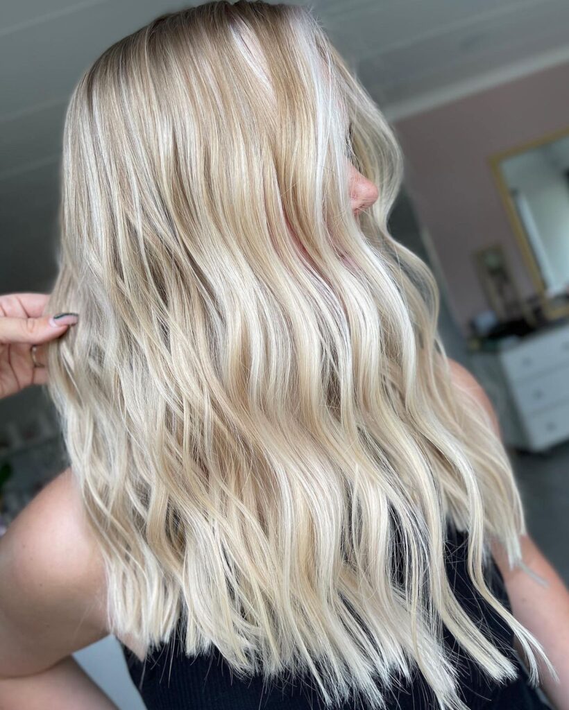 Blonde Balayage Look