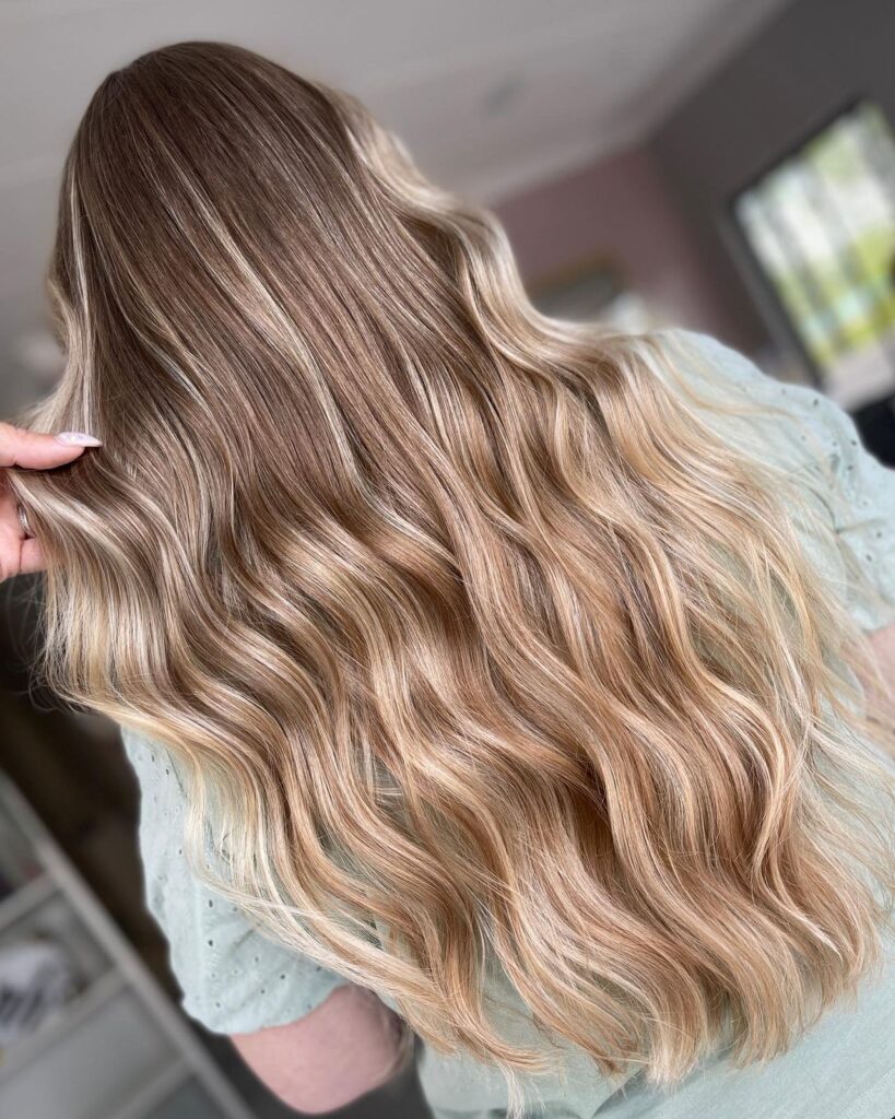Blonde Balayage Look
