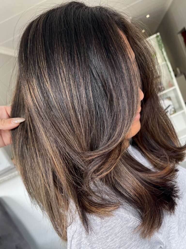 Dimensional Brunette Balayage