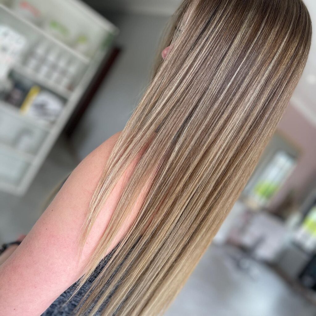 Reversed Balayage Look